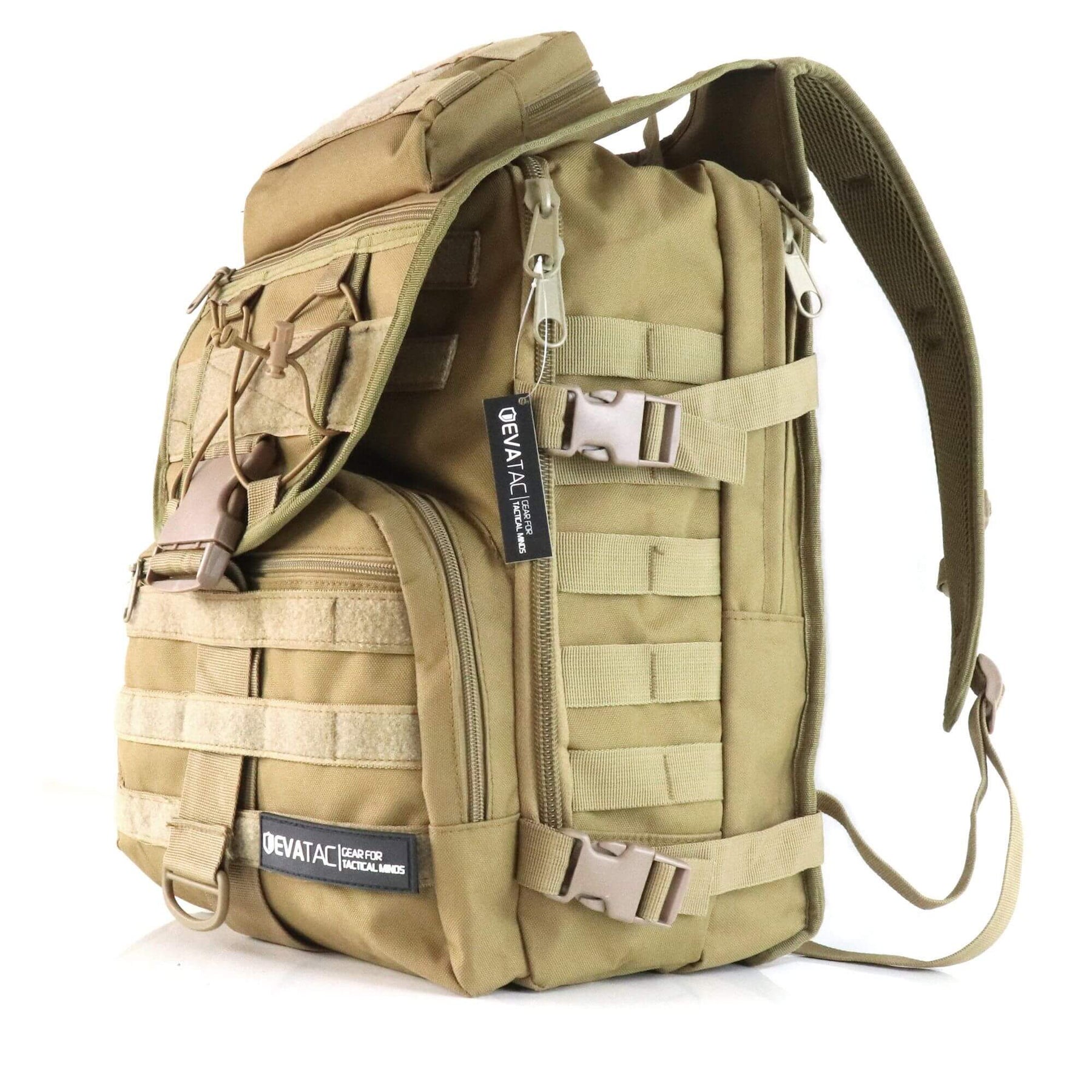 Amazon.com: M-Tac Tactical Large Backpack 36L - 3 Day Molle Military  Rucksack - Army Daypack Combat Bag (Coyote) : Sports & Outdoors